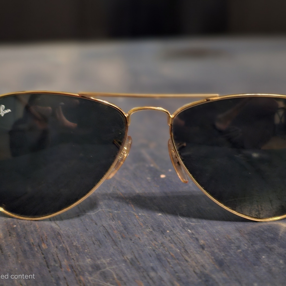 Ray-Ban Classic Gold Frame Sunglasses